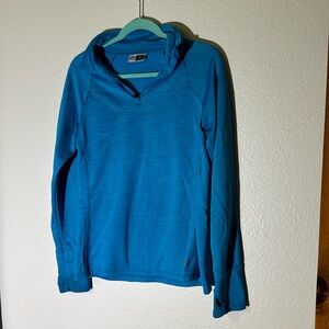 Women’s  RBX medium turquoise quarter zip pullover